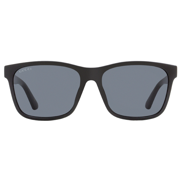 Gucci Rectangular Sunglasses GG0746S 001 Black 57mm 746 - Picture 2 of 3